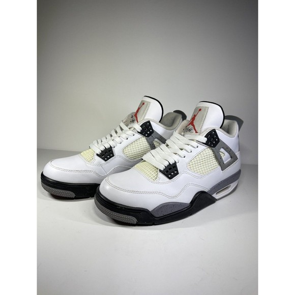 Air Jordan 4 Retro \'Cement\' 2012 -  Size 7.5M / 9W -  Original Box - Clean main image 6